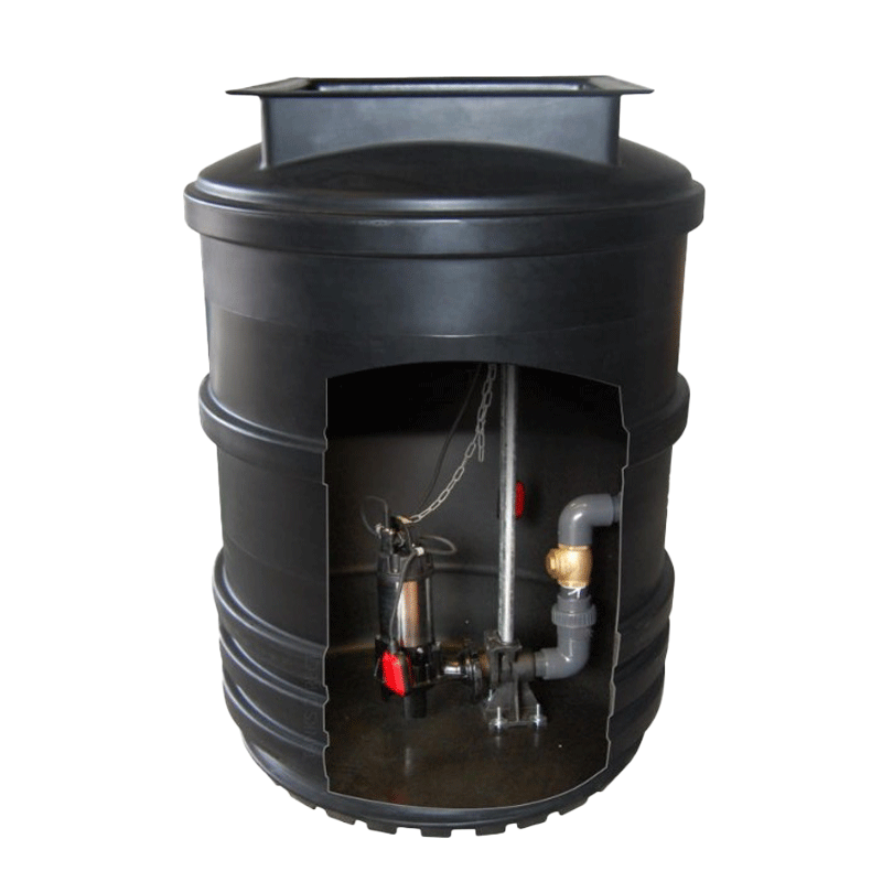 Mini Single Sewage Pumping Station (1000mm X 2000mm)