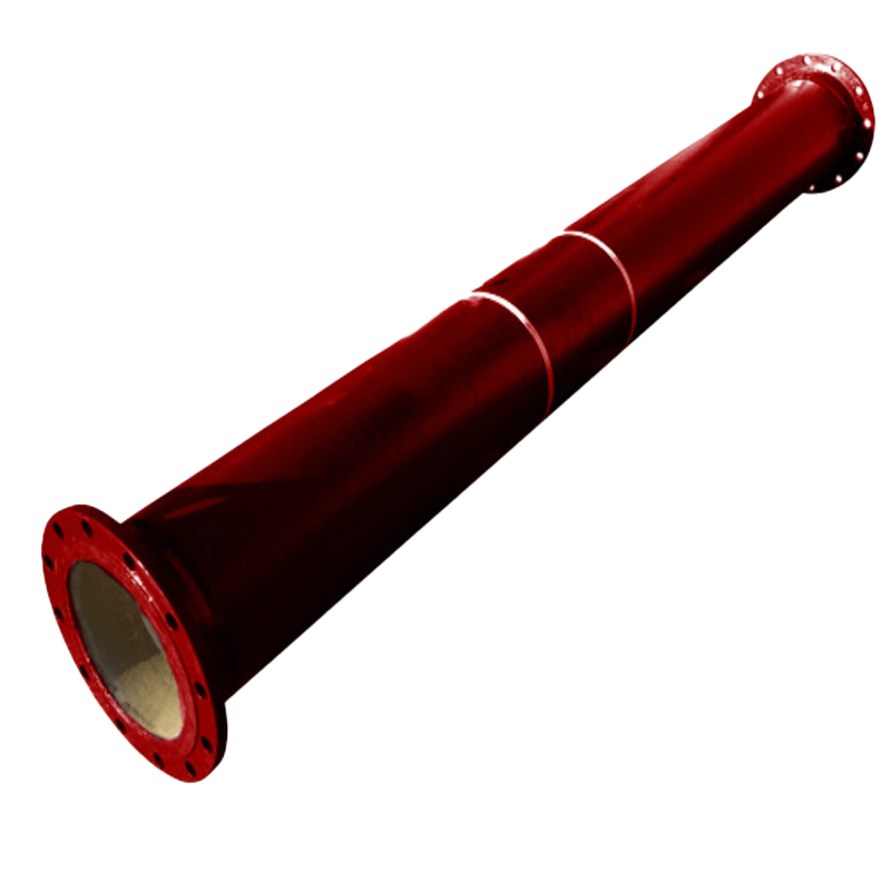 Ductile Iron Double Flanged Pipe for Waste Water (Red)