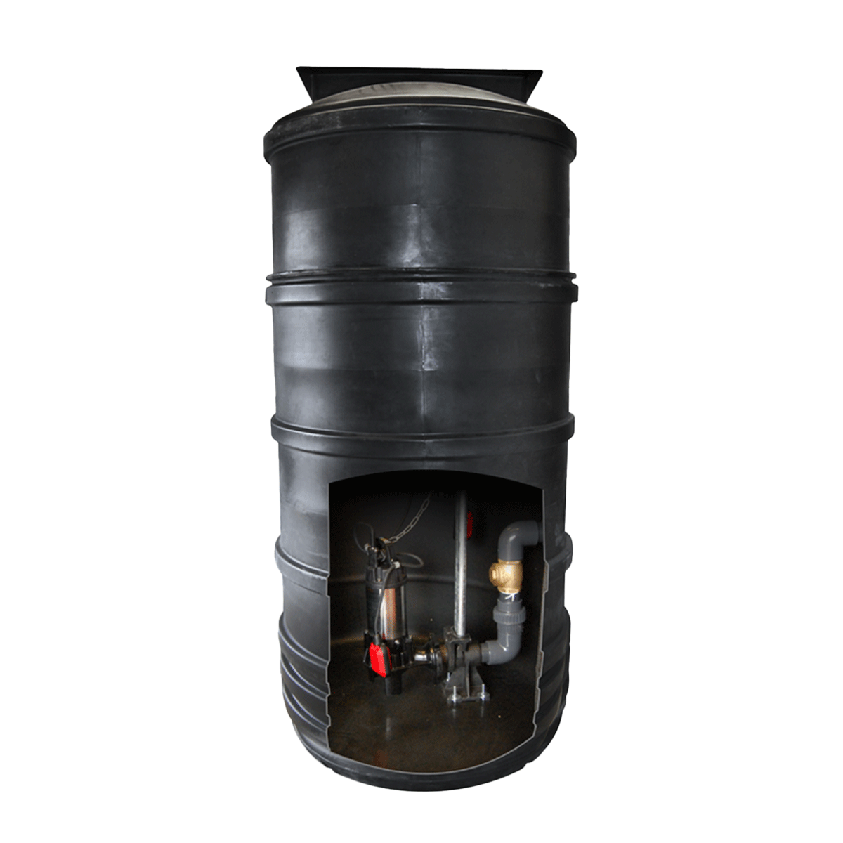 Single Maxi 1.2mØ Sewage Pumping Station (1200mm X 2500mm)