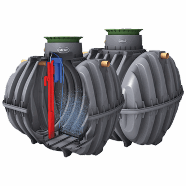Graf 10PE One2Clean Sewage Treatment Plant
